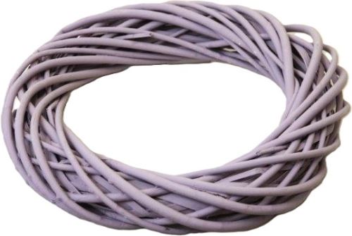 Weidengeflecht Kranz B Farbe 40cm Puple (1)