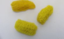 Luffa 6 - 8 cm mini gelb