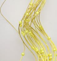 Curly ting bead st. yellow