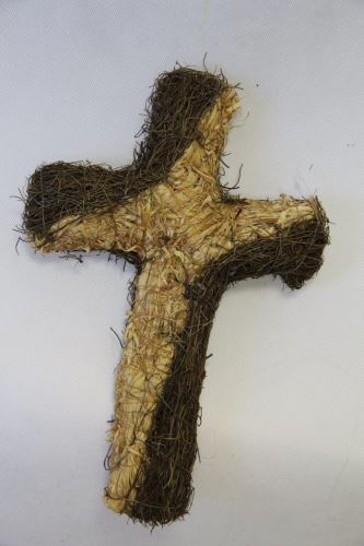 Kříž proutí 2 40 cm
