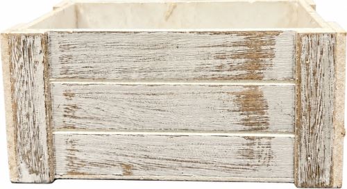 Dekorativní bedýnka Shabby Chic 20 x 11,5 x 9,5 cm Dekorativní bedýnka Shabby Chic 20 x 11,5 x 9,5 cm