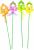 Blume mit Fliege am Stiel