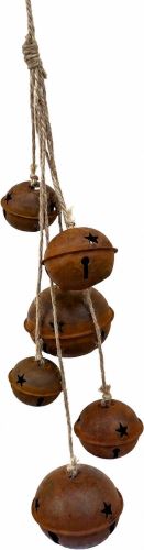 Girlanda, metal vintage bell, 50 cm Girlanda, metal vintage bell, 50 cm