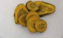 Firewood stained BATCH yellow