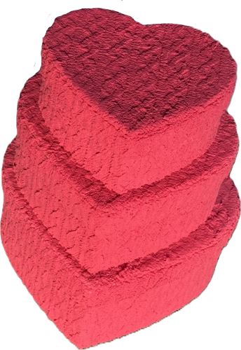 Dárkový box 3 ks - srdce