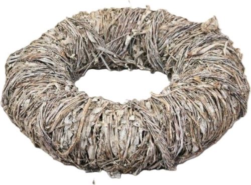 Věnec proutí+ tráva 35 cm