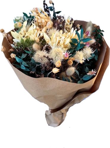 Strauß mittlerer Mix getrocknete Blumen 10