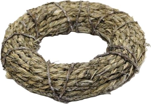 Veniec tráva + vetvičky pletený 29 cm (2)