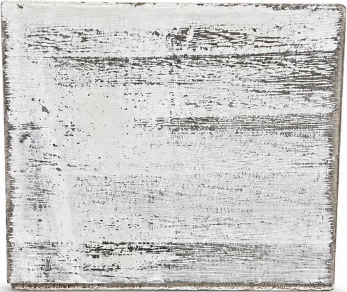Dřevěný květináč  - shabby chic  hladký, 12 x 12 x 10 cm