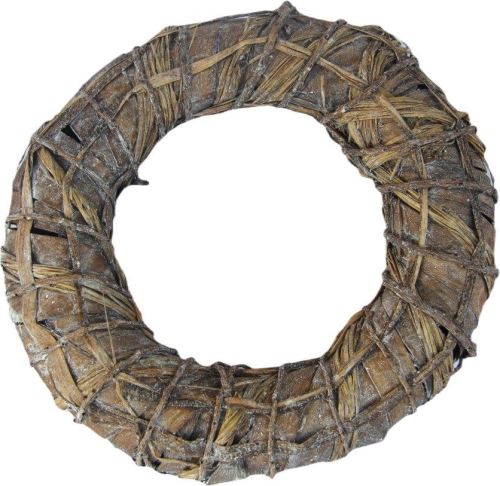 Veniec viazaný frosted 50 cm