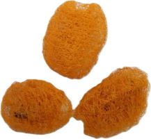 Luffa 6 - 8 cm mini oranžová