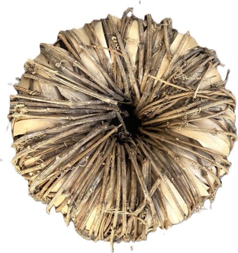 Veniec prútený - natural, 20 cm