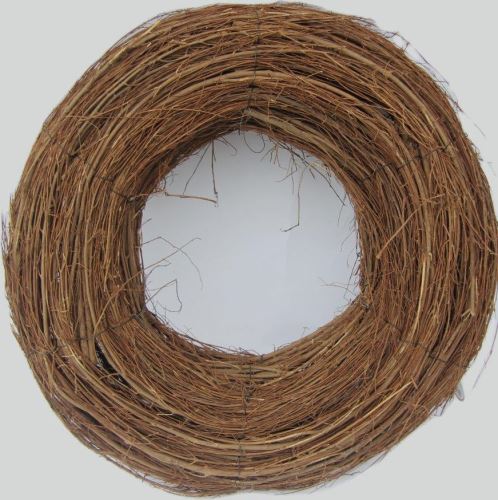 Veniec prútia natural 60 x16 cm