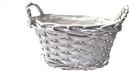 Miska s ušami biela 22 cm