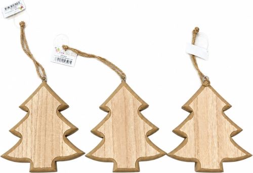 Stromek dřevěný natural 14 cm Stromek dřevěný natural 14 cm