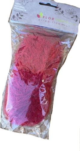 Sisal 25gr. rot