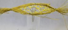Oval holder large 12.5x67.5 yellow