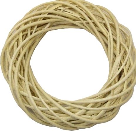 Weidengeflecht Kranz B natur 25 cm