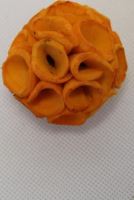 Sola Kreppball 6cm Farbe orange