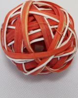 Ratan ball B 6cm oranžová